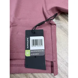 Alphalete Woman’s ELMTS Short SLEEVE Crop Size Medium, Mauve thumbnail 8