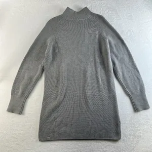 Lululemon‎ Size 4 Merino Wool Blend Knit Dress Heathered Gull Grey Knit Women’s thumbnail 12