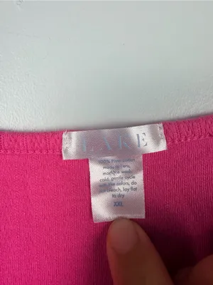 LAKE Pointelle Pajama Shorts Set in Petunia Pink Womens XXL PJs Loungewear thumbnail 3