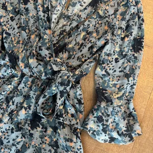 free people all the right ruffles romper floral print thumbnail 4
