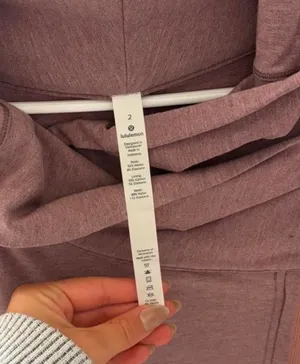 Lululemon Define Wrap Jacket in mauve #athletic #define #size2  thumbnail 4