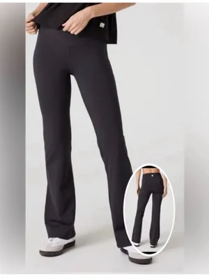 Vuori Chilled out bootcut legging -Black -Large thumbnail 2