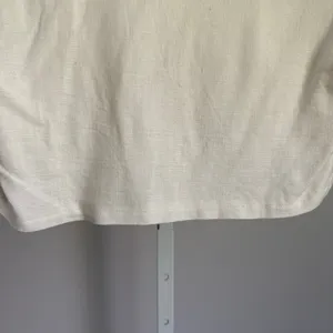 Princess Polly Crop Top Cream Button Down Short Sleeve‎ Collared Shirt thumbnail 7