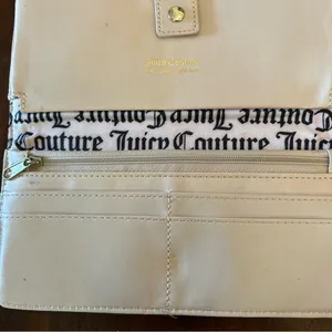 Juicy Couture Gothic Juicy Jacquard Wallet on a String Crossbody Purse EUC thumbnail 12