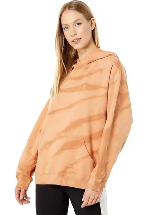Billabong Tie-Dye Sweatshirt Free Ride Fleece Lined Hoodie Women Medium‎ thumbnail 1