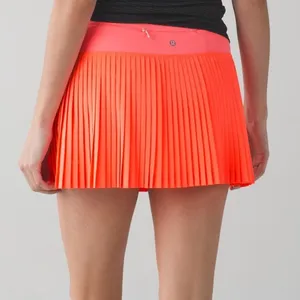 Lululemon Pleat To Street Skirt Size 8 Coral Grapefruit RARE thumbnail 2