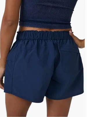 Free People In the Wild Shorts size XS Navy thumbnail 3