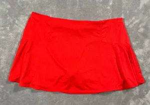 Lucky in Love Skort Large Red Pickleball Tennis Activewear Sporty Athleisure thumbnail 1