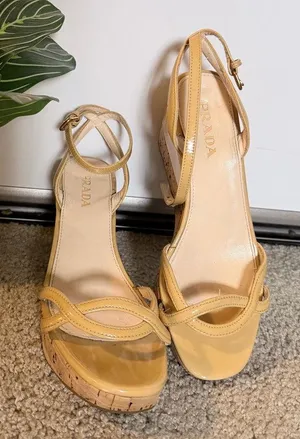Prada Women's  Platform Sandals thumbnail 1