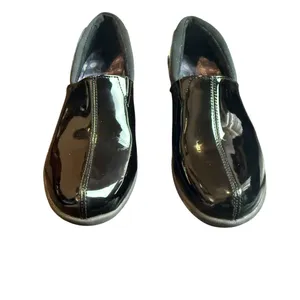 Skechers Relaxed Fit Memory Foam Black Patent Leather Slip-On Shoes Size 8.5 thumbnail 2