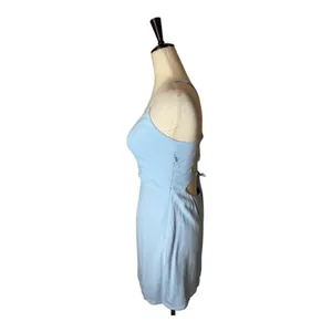 NBD Dress Women Small Blue Lace Up Back Fit And‎ Flare Mini Party Cocktail thumbnail 7