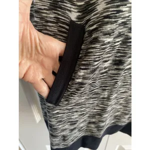 Missoni for Target Space Dye Knit Sweater Dress Womens XS Black Grey Academia thumbnail 5