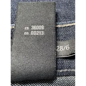 Calvin Klein Jeans Skinny Dark Wash Denim‎ WB98A64 Blue Womens 28/6 NEW thumbnail 5