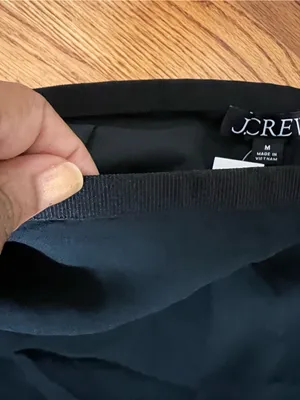J Crew Black Sheer Chiffon Gweneth Maxi Skirt NWT thumbnail 6