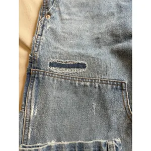 Abercrombie & Fitch Women's Authentic Rigid Baggy Cargo Carpenter Distressed 31W thumbnail 6