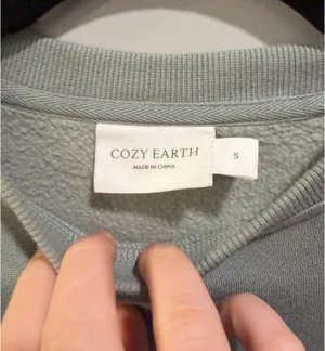 Cozy Earth Cityscape Crewneck Sweatshirt Light Green thumbnail 6