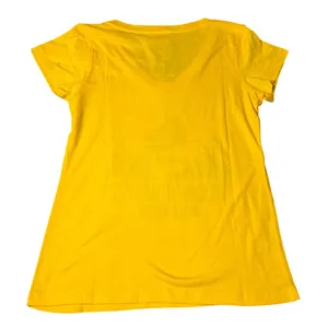Colosseum West Virginia Mountaineers Tee Womens S Yellow V Neck T Shirt‎ Short Sleeve NEW thumbnail 2
