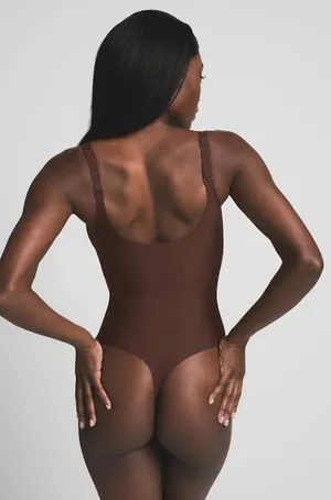 SKIMS Body Unlined Plunge Bodysuit L thumbnail 3