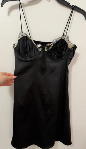 For Love and Lemons Satin Slip Dress thumbnail 1