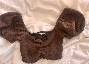 Altar'd State Brown Top thumbnail 1