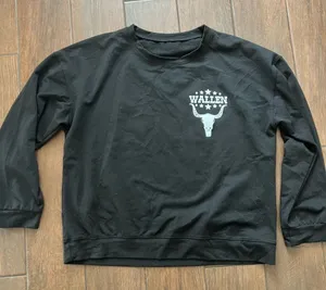 Morgan Wallen Black Long Sleeve Unisex Shirt 3XL thumbnail 1