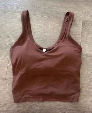 Lululemon brown align tank  thumbnail 1