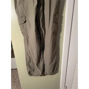 Mondetta Women's Size Medium High-Rise Cargo Pants Olive Green Athletic Outdoor thumbnail 8