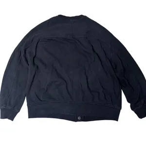 Aerie Cardi Bomber black snap‎ front cardigan 2024 oversized relaxed fit small thumbnail 5