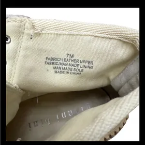 Gianni Bini Women’s High Top Sneakers Boots Sz 7M | Chunky Lug Sole Cream Beige thumbnail 11
