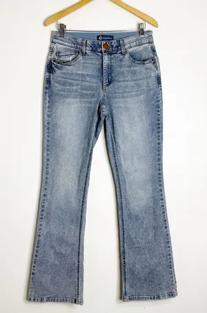 Democracy Ab Solution Itty Bitty Bootcut Jeans Size 10 thumbnail 1