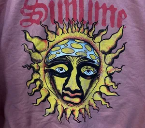 Sublime 40 oz to Freedom Cover Ska Band Oversized Crewneck Sweater M thumbnail 2