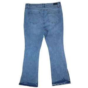 Sound/Style Farah Fit and‎ Flare Jeans Women 14 Blue Vintage Reunion Split Hem thumbnail 2