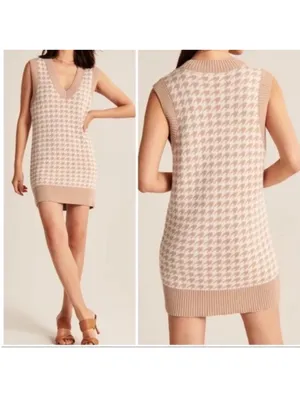 Abercrombie & Fitch‎ Sweater Vest Mini Dress thumbnail 2