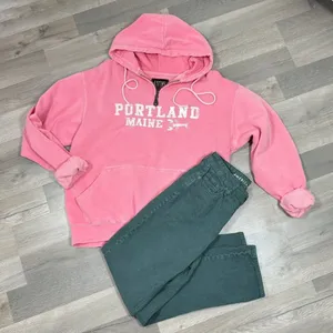 American Eagle Corduroy‎ Crop Pants Mom Straight Jean Teal Green 4 Y2K Twee thumbnail 14
