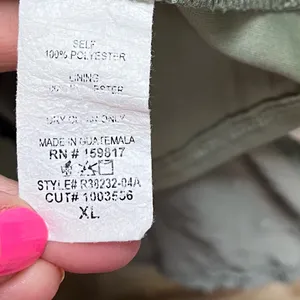Altar’d State Haisley Layered Crossover Romper Sage Green Swiss Dot XL thumbnail 7
