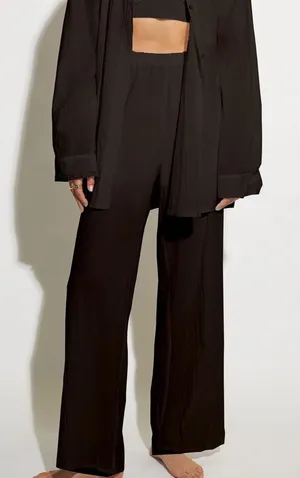 HEATHER COTTON PANT thumbnail 1