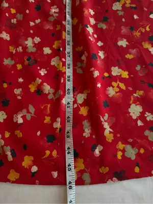 Realisation Par The Teale Rouge Fleur 100% Silk Wrap Dress XL thumbnail 15