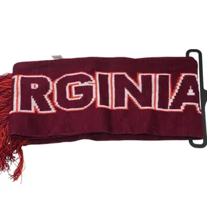 NEW Virginia Tech Hokies NCAA Forever Collectibles Knit Scarf Red Orange‎ thumbnail 4
