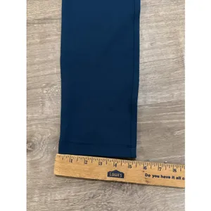 BetaBrand Women's Size L Long Classic Straight Leg Dress Yoga Pants‎ Blue thumbnail 2