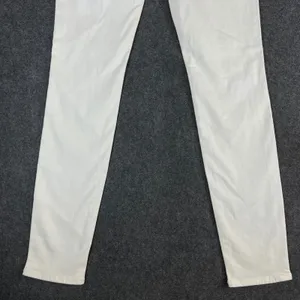 Frame Denim Le Skinny de Jeanne Jeans Blanc White Stretch Skinny Size 26 thumbnail 12