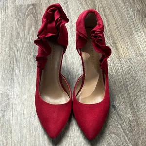 Christian Siriano Red Heels Size 8.5 thumbnail 3