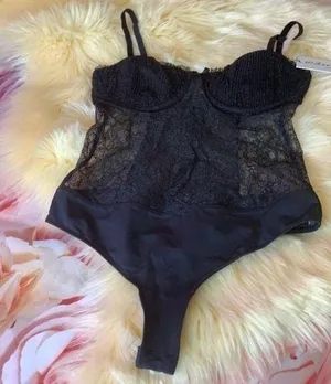For Love & Lemons Victoria’s Secret Teddy thumbnail 1