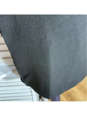 Black cocktail midi dress open back deep V pencil wedding guest sexy homecoming thumbnail 11
