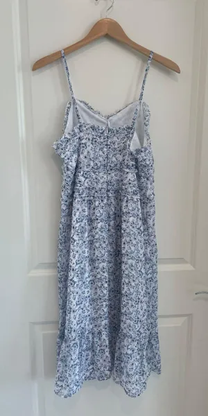Perfect Midi Sundress Blue Size M thumbnail 2