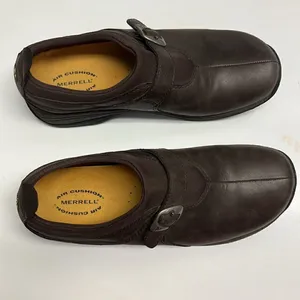 Merrell Brown Performance Slip-on Faux Buckle Footwear Shoes- Size 8 thumbnail 2