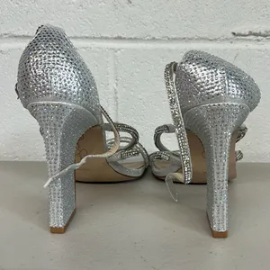 Jessica Simpson sz5.5 silver thumbnail 3