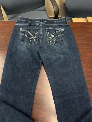Wrangler Q-Baby Ultimate Riding Mid Rise Boot Cut Jeans Size 11/12x32 thumbnail 4