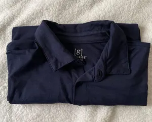 George Polo Shirt Navy Size Small thumbnail 3