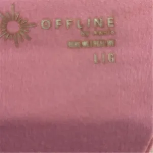 Offline Women's Pink Racerback Romper Size L Casual Summer One-Piece Flaw‎ thumbnail 6