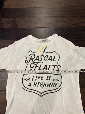 New With Tags Evereve Letluv Rascal Flats Boyfriend Tee Sz M thumbnail 5